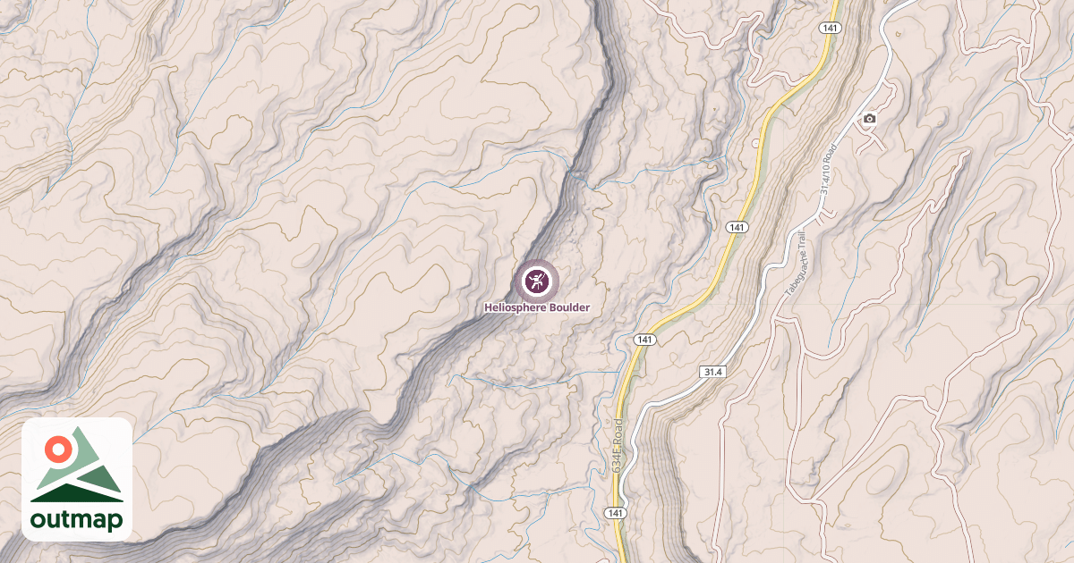 Map of Heliosphere Boulder