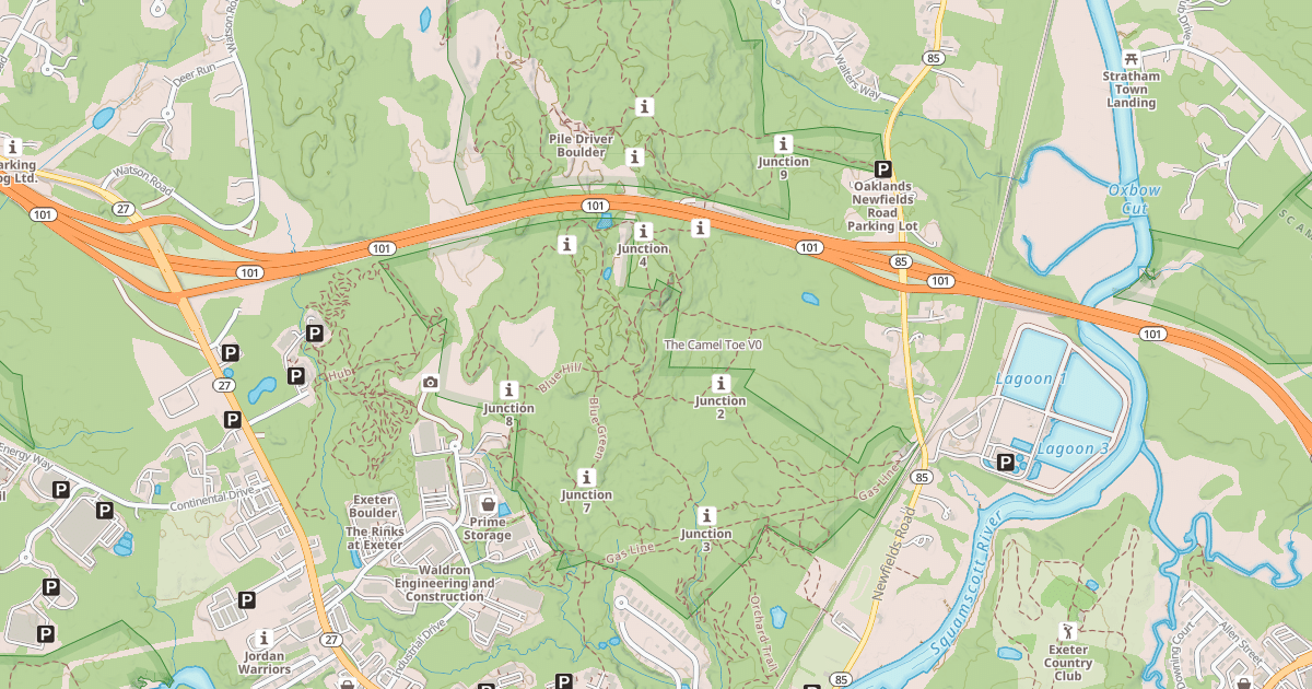 Map preview of The Camel Toe