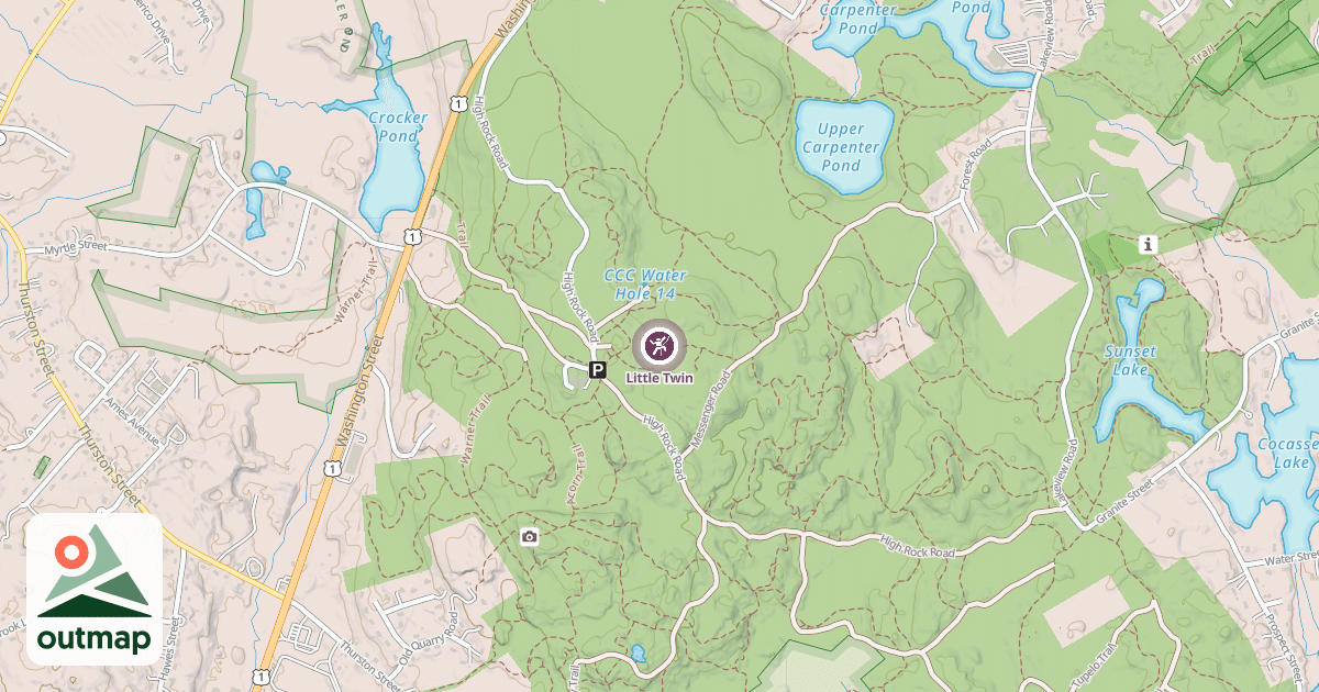 Map of Little Twin