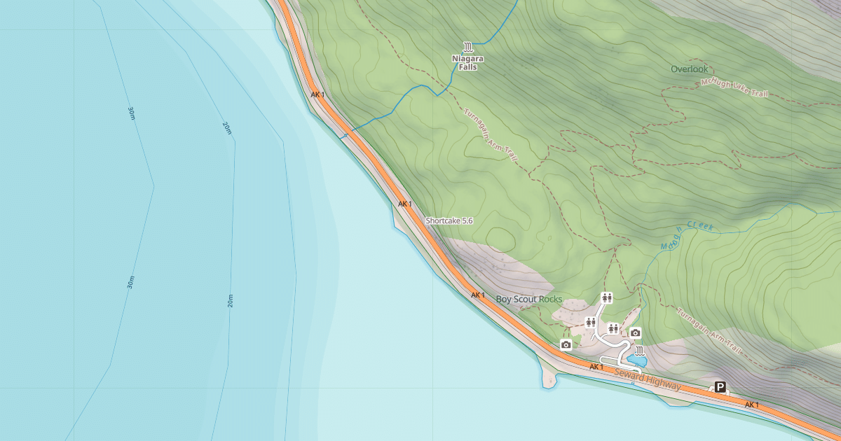 Map preview of Shortcake