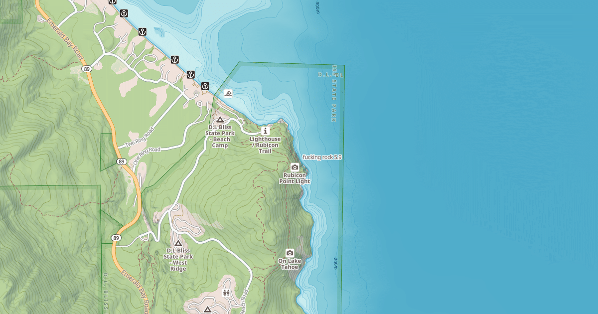 Map preview of fucking rock