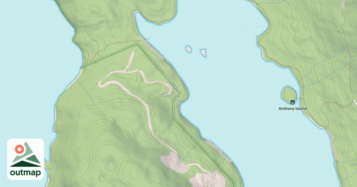 Map of West Hut