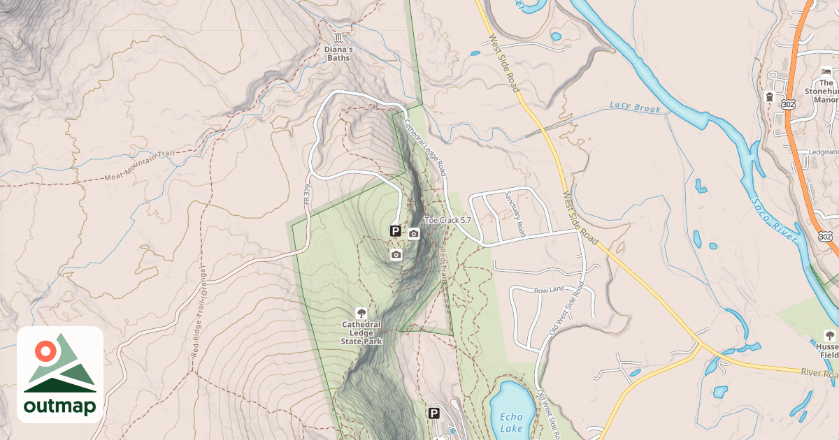 Map of Toe Crack