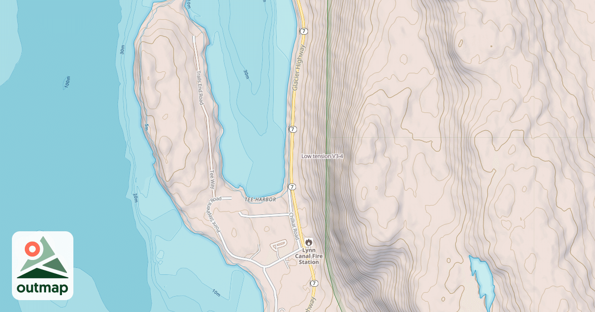 Map of Low tension