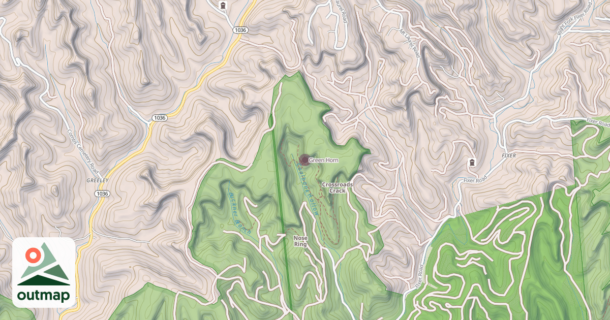 Map of Green Horn