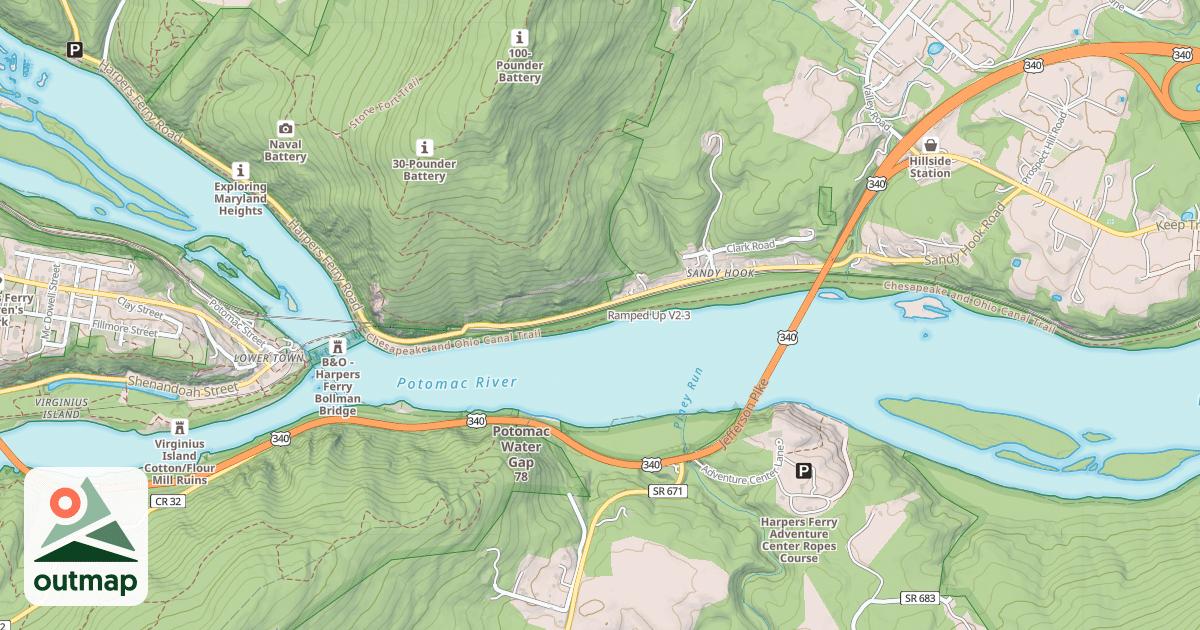 Map of Ramped Up