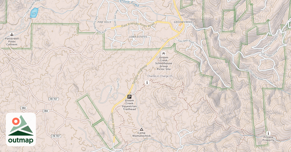 Map of Charles in Charge
