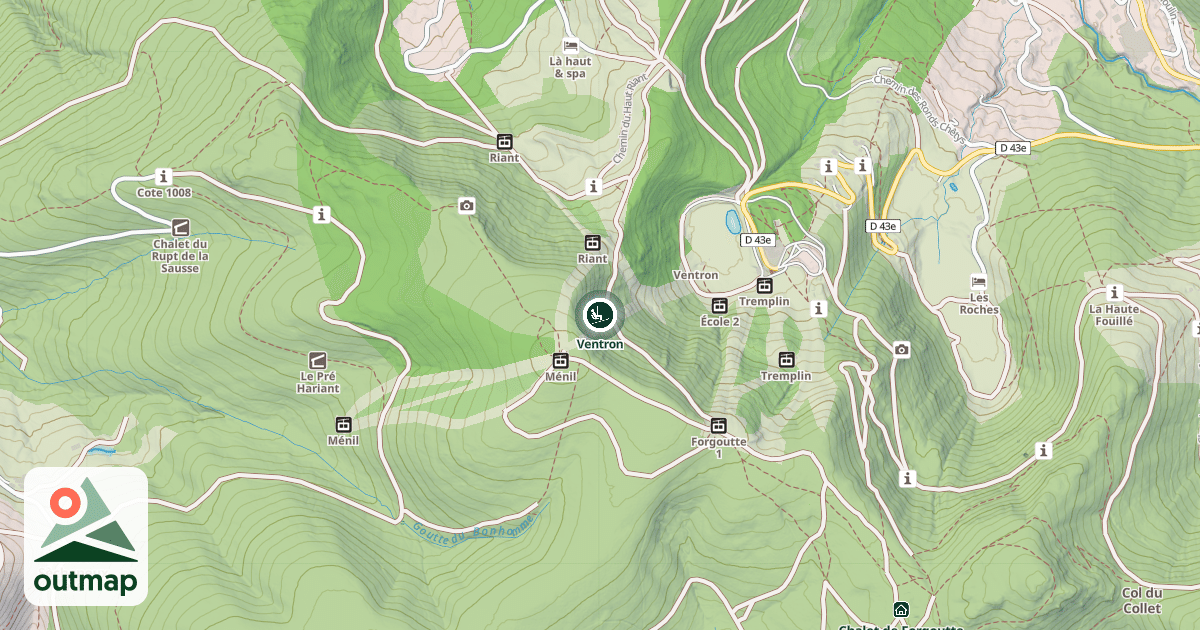 Map of Ventron