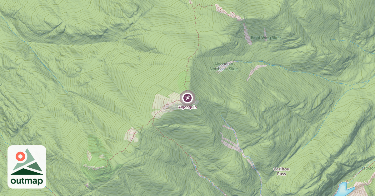 Map of Algonquin
