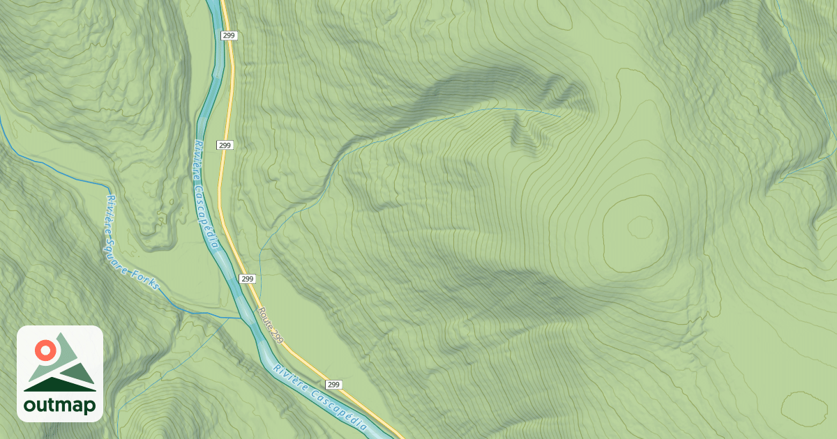 Map of KM 49-52