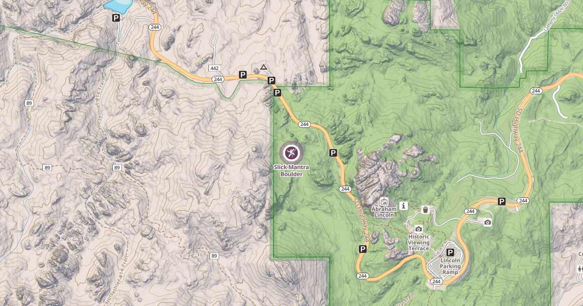 Map preview of Slick Mantra Boulder