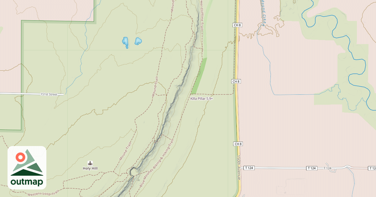 Map of Killa Pillar
