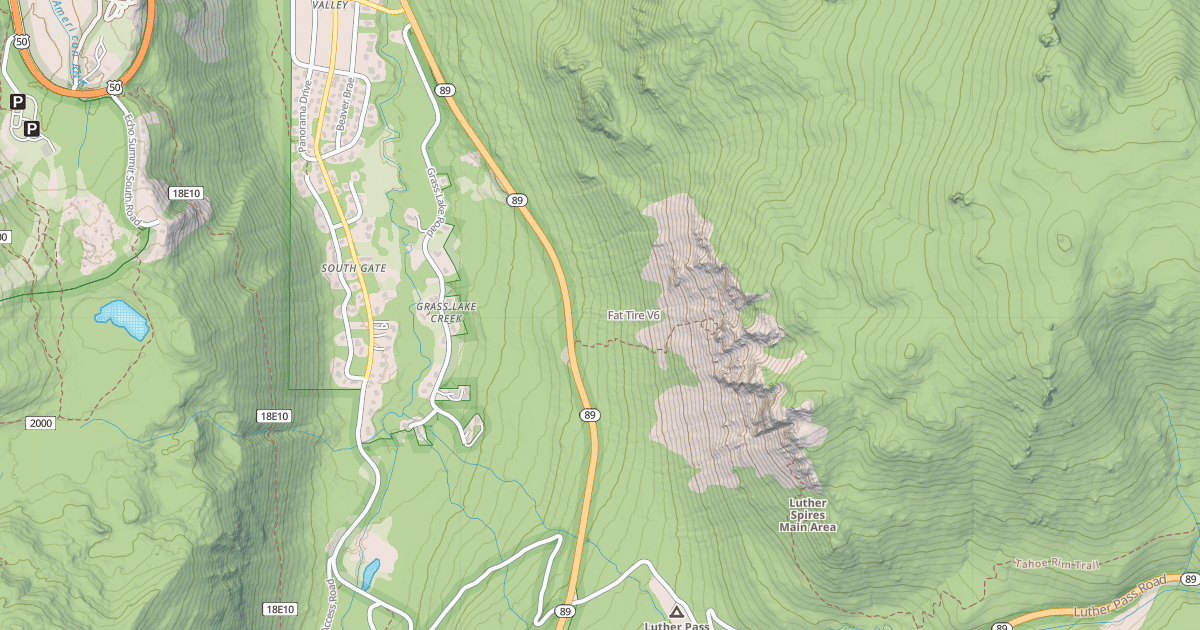 Map preview of Fat Tire
