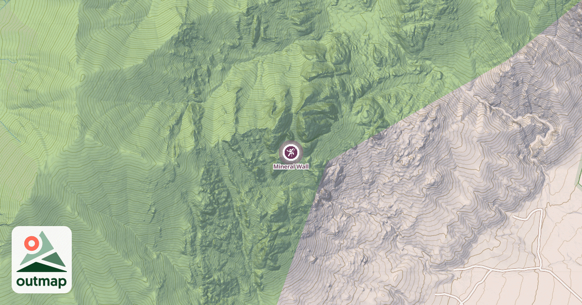 Map of Mineral Wall