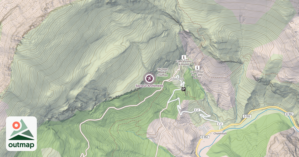 Map of Secteur Archimède