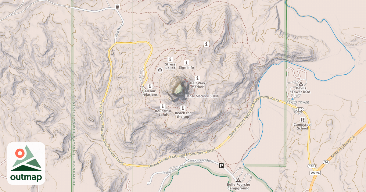 Map of Danse Macabre