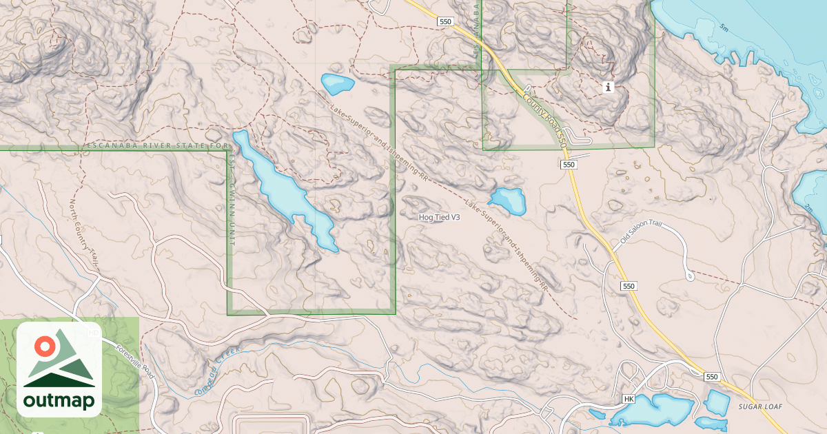 Map of Hog Tied