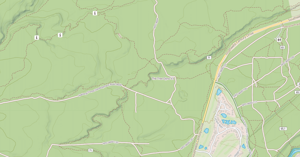Map preview of The Tree Dyno