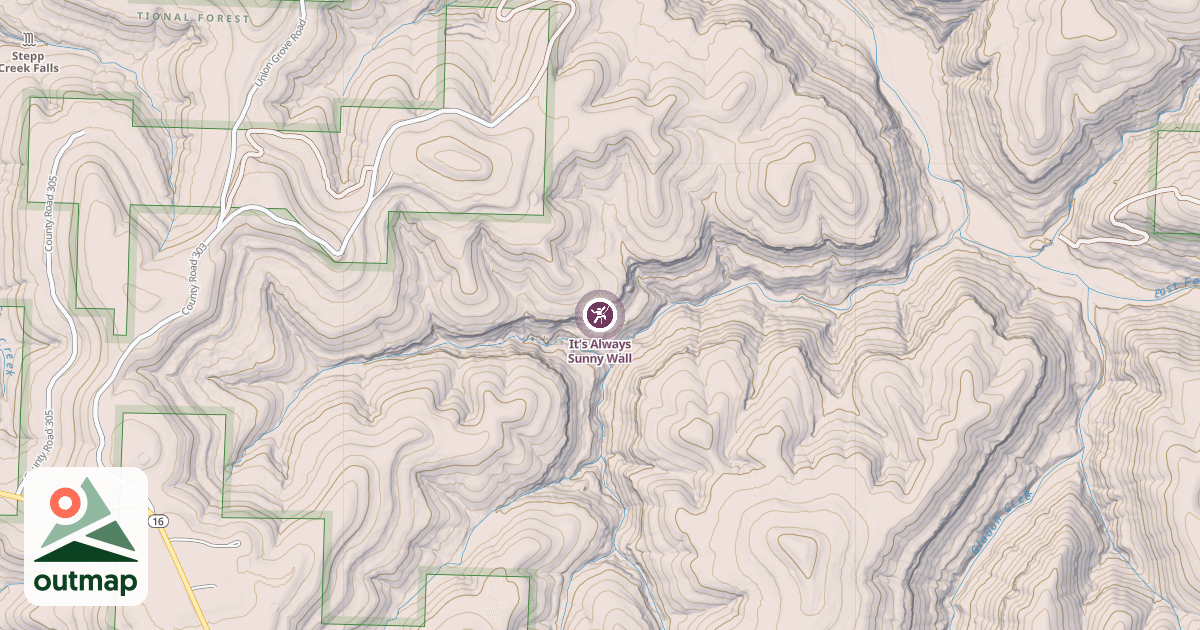 Map of It's Always Sunny Wall