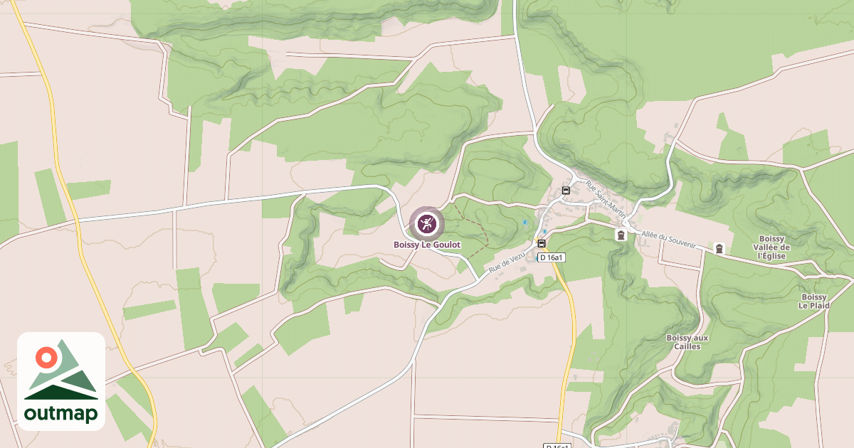 Map of Boissy Le Goulot