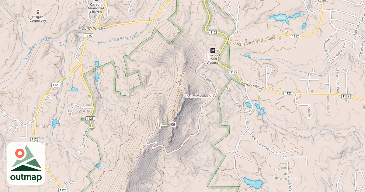 Map of The Intimidator