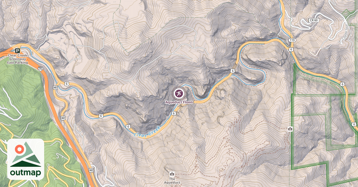 Map of Aqueduct Flows