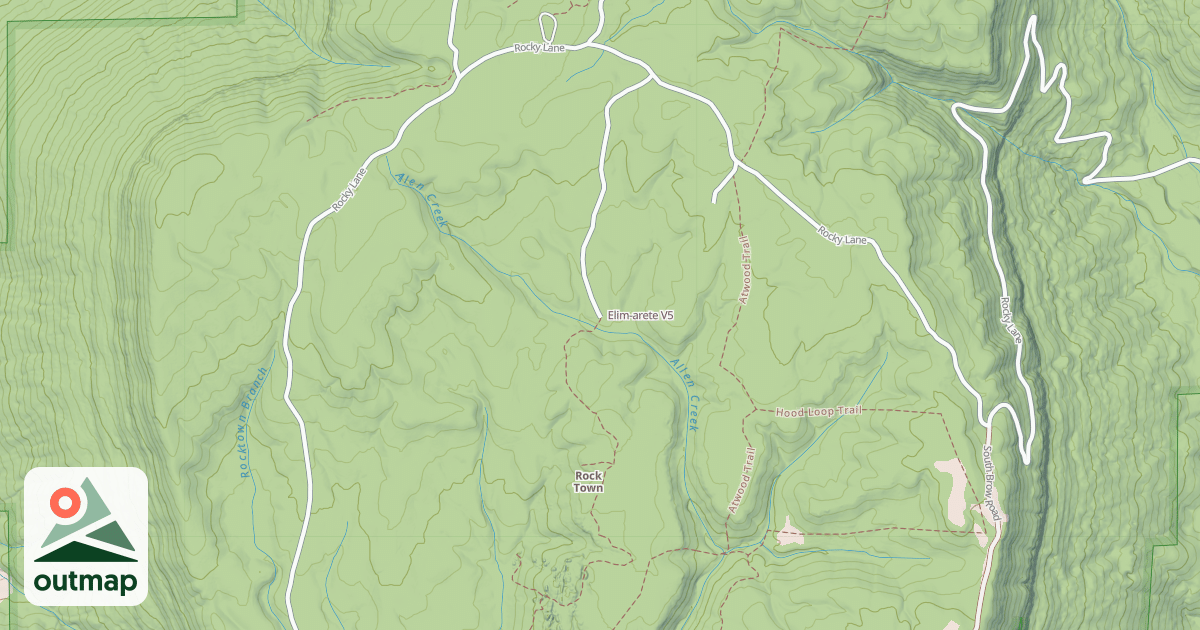 Map of Elim-arete