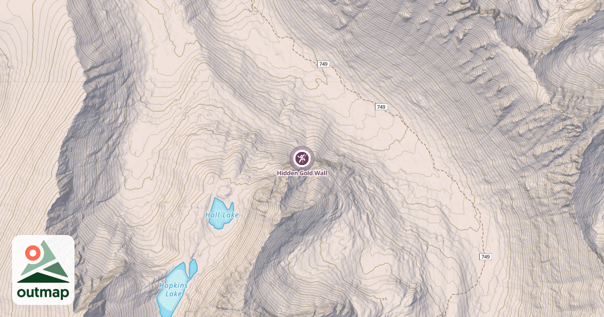 Map of Hidden Gold Wall