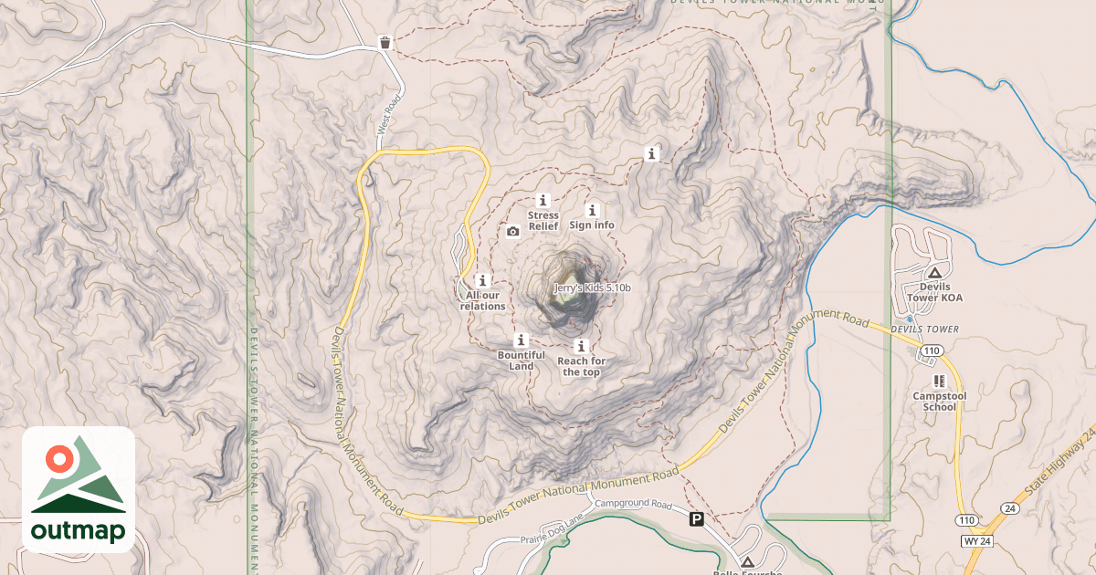 Map of Jerry's Kids