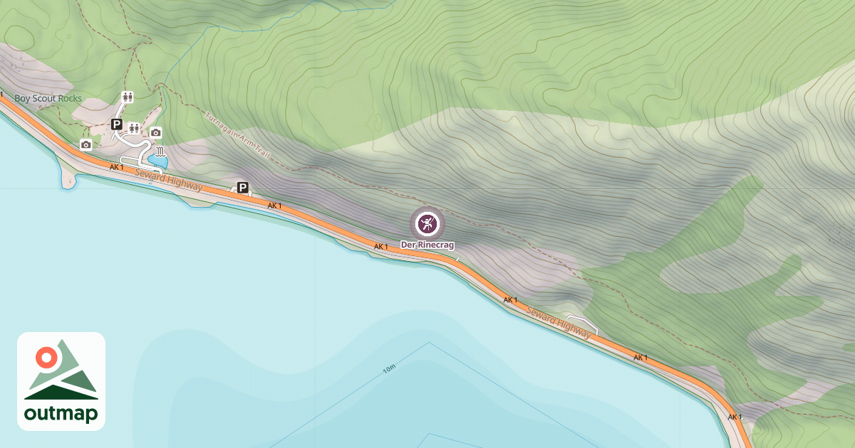 Map of Der Rinecrag