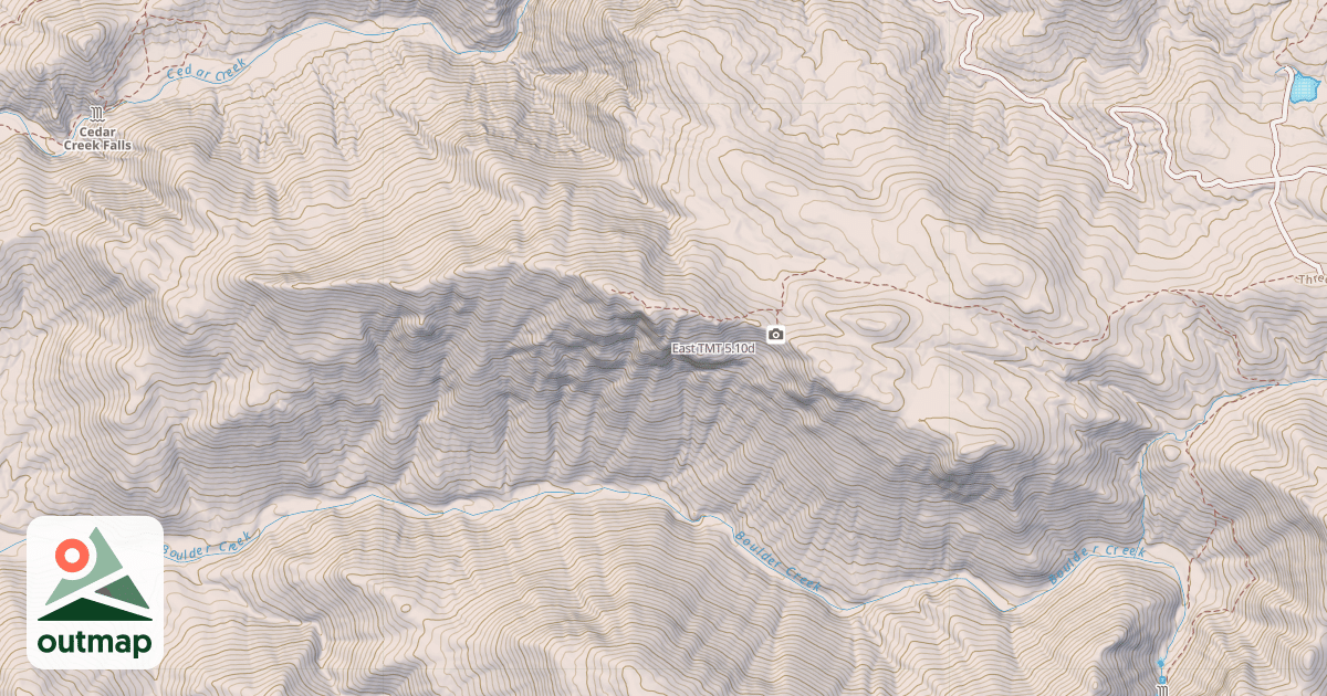 Map of East TMT