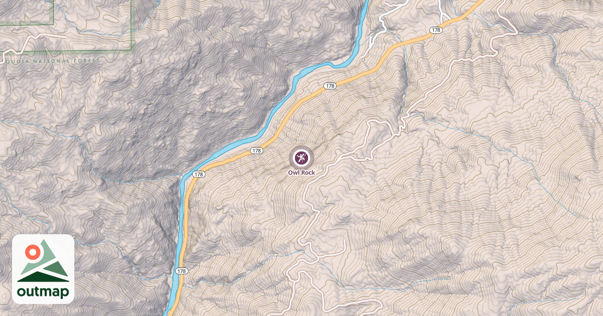 Map of Owl Rock