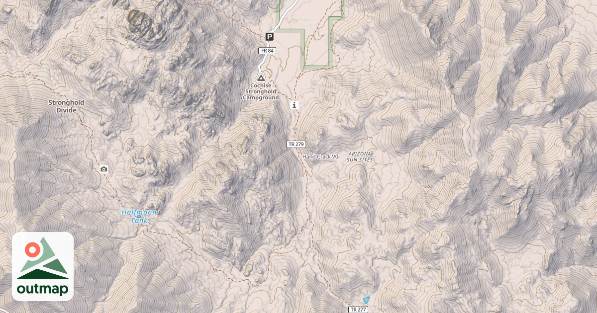 Map of Hand Crack