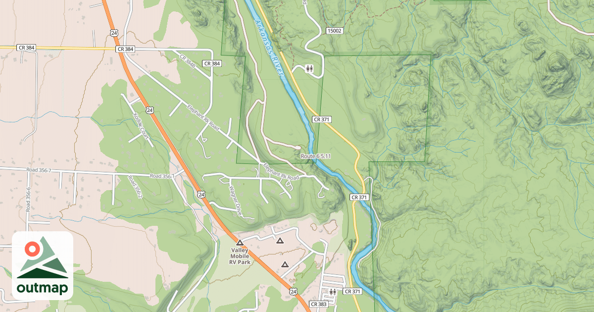 Map of Route 6