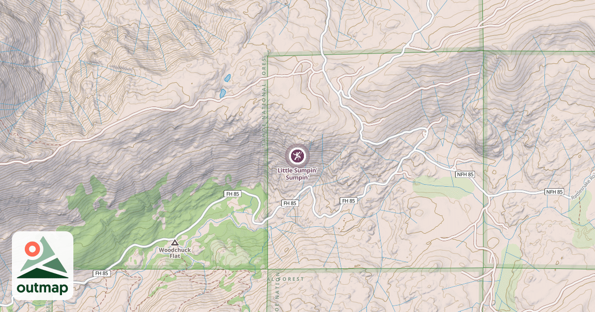 Map of Little Sumpin' Sumpin'