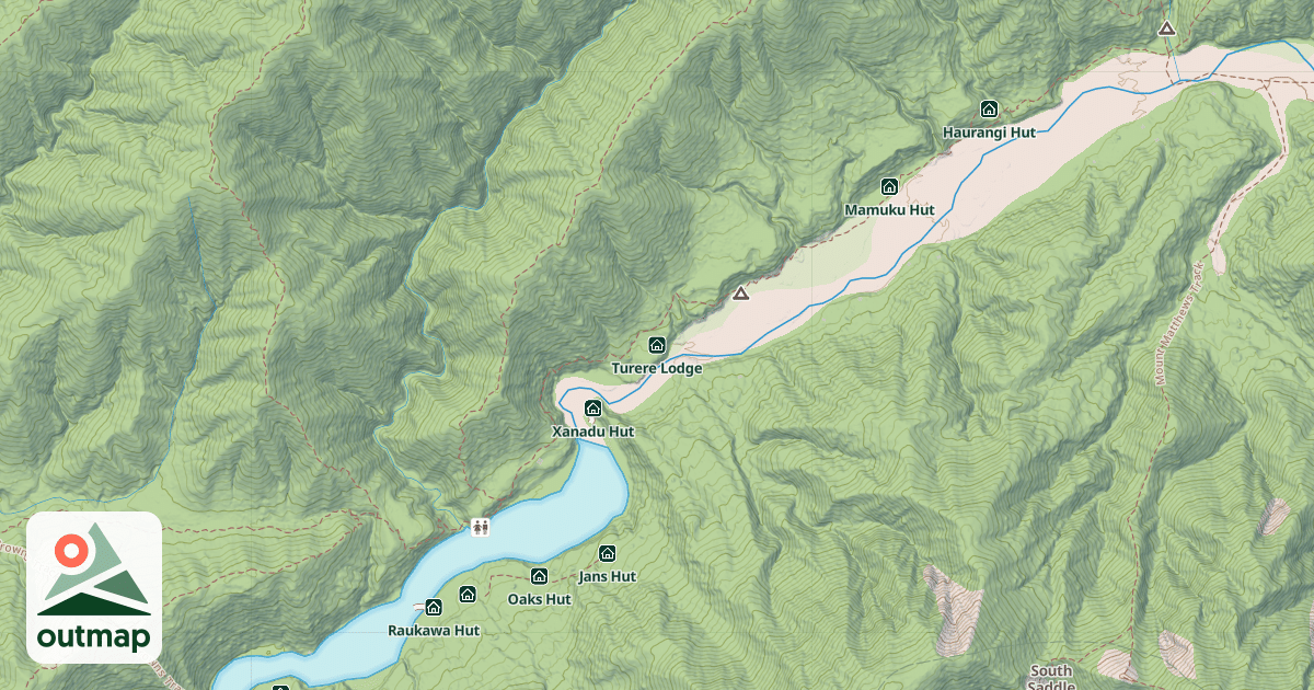 Map of Turere Lodge