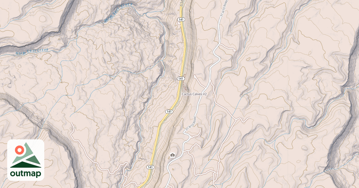 Map of Cactus Calves