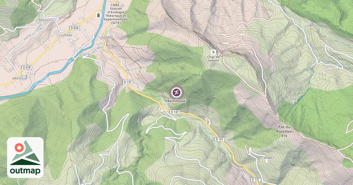Map of Rémillassé