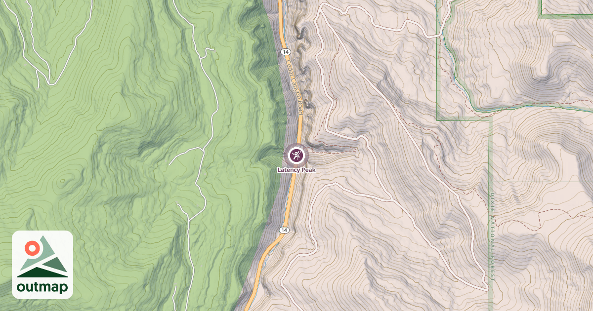 Map of Latency Peak