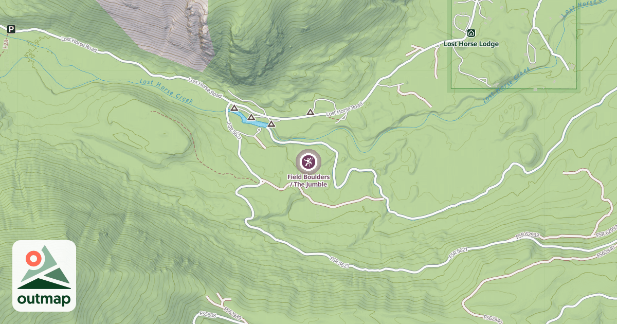 Map of Field Boulders / The Jumble