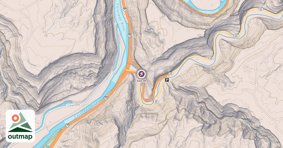 Map of Exit 49