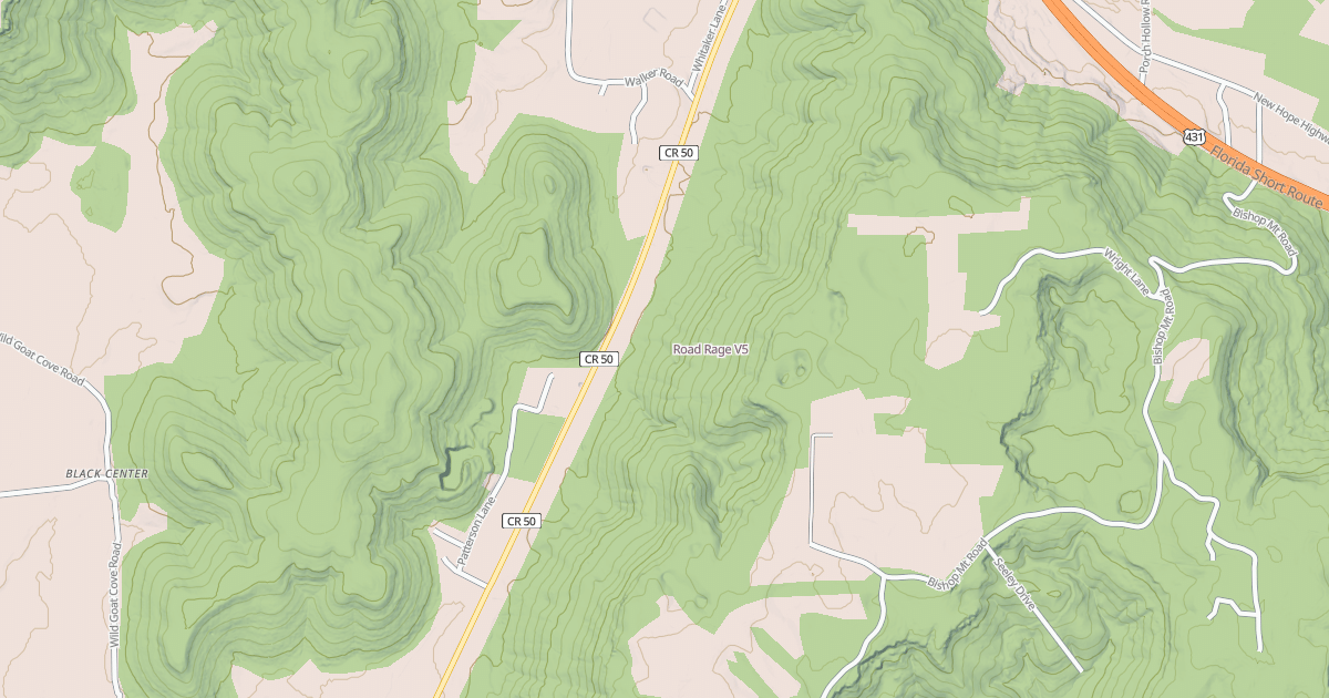 Map preview of Road Rage