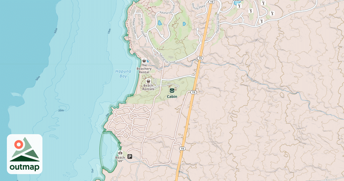 Map of Cabin