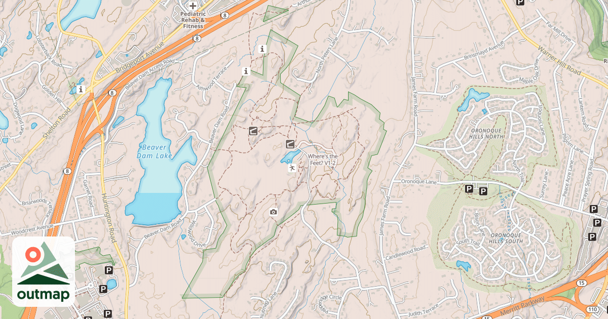 Map of Where's the Feet?