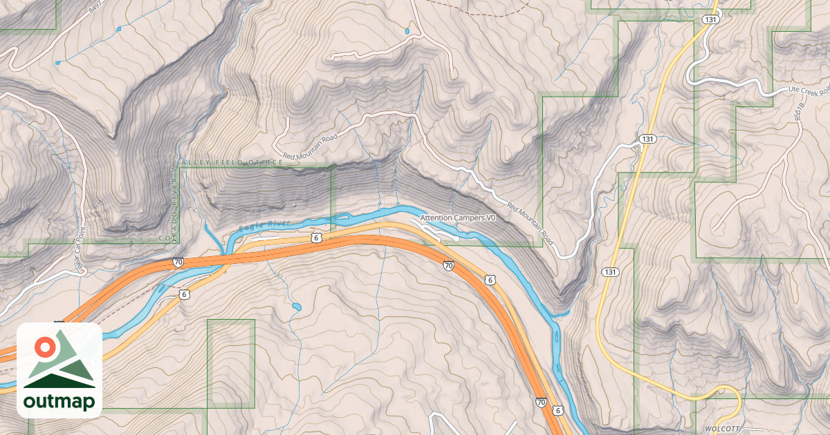 Map of Attention Campers