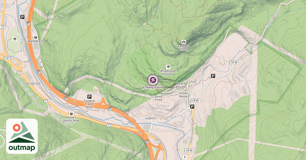 Map of 8. Navy Patrol