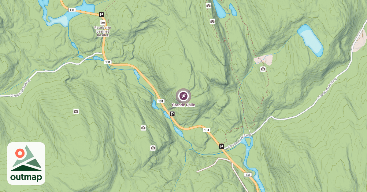 Map of Grande Dalle