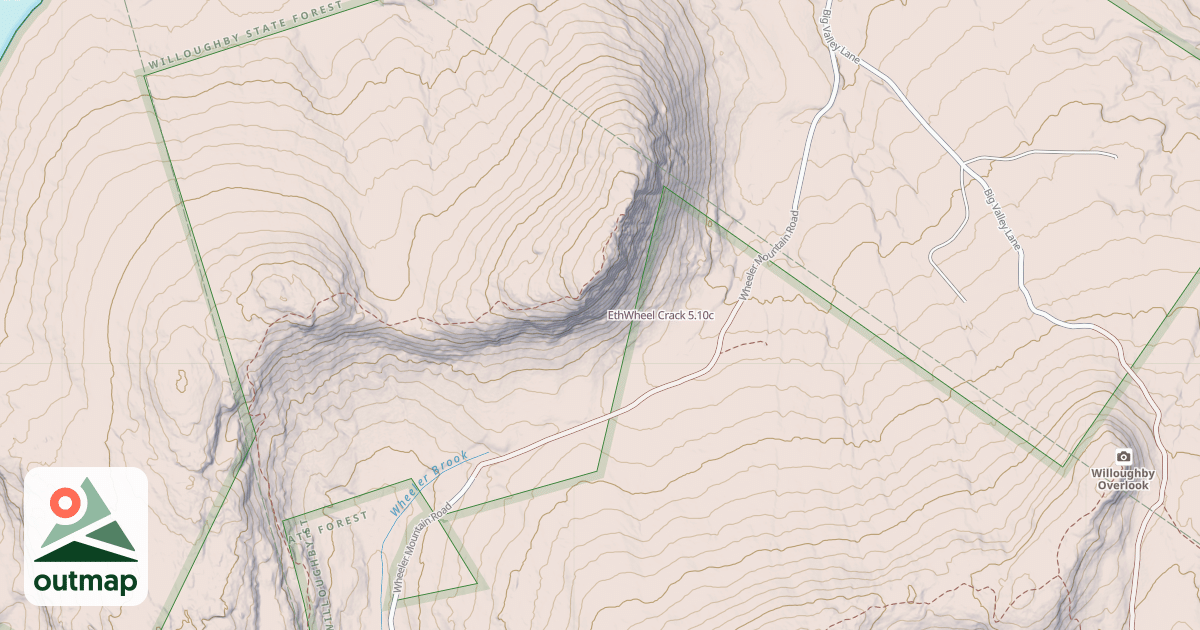 Map of EthWheel Crack