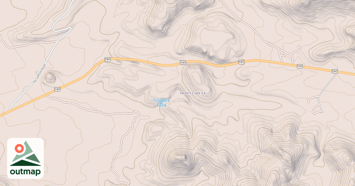 Map of Vector's Crack