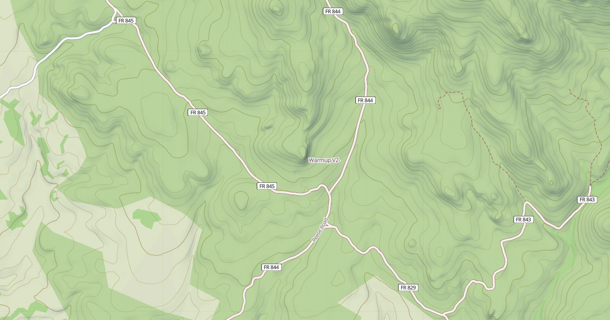 Map preview of Warmup